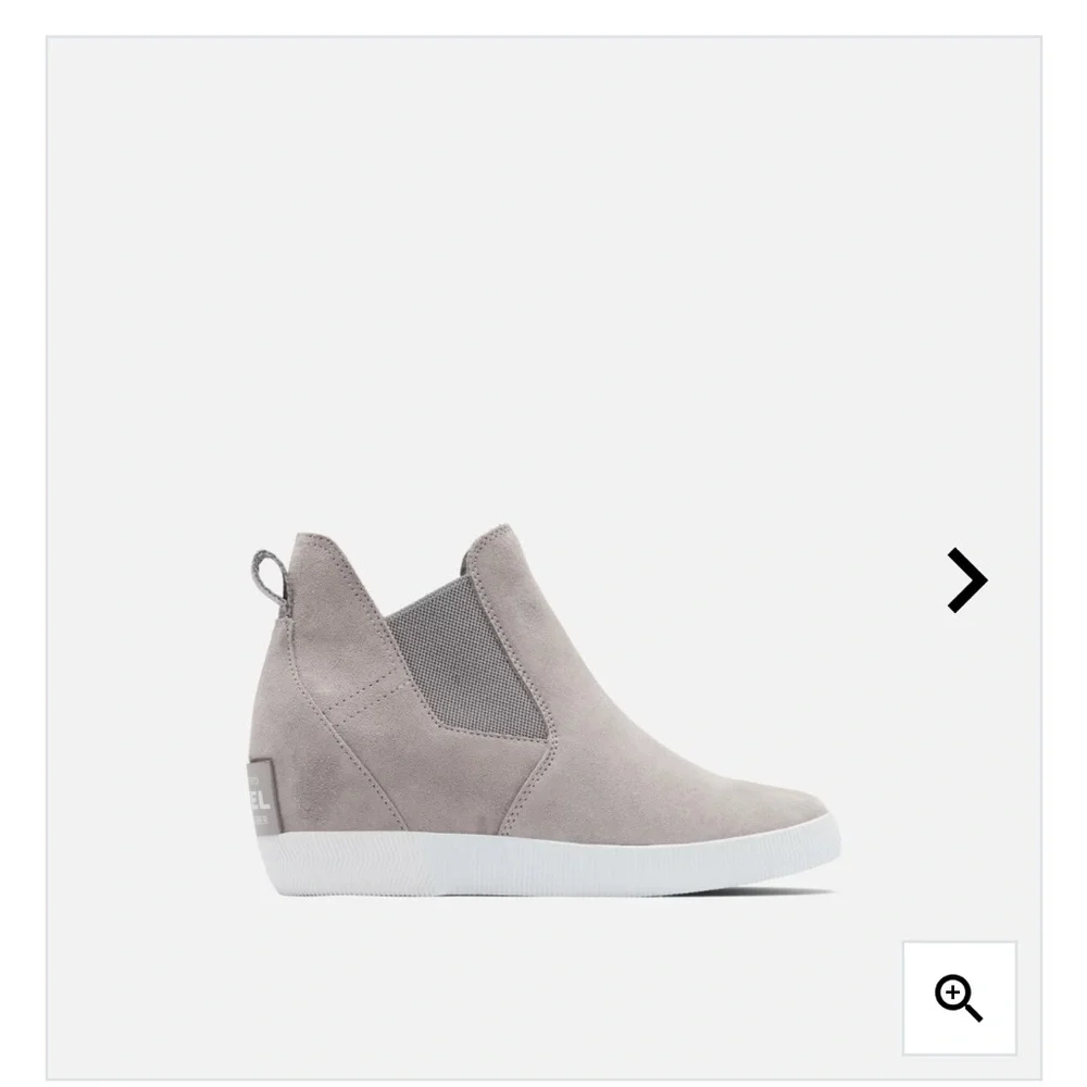 SOREL x CALIA Out N’ About™ Slip-On Wedge Women's Cream Ankle‎ Boots